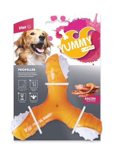 M-pets Yummy Toy With Bacon Scent - 2