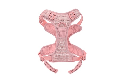 M-pets Haute Couture Dog Harness Pink Charm S