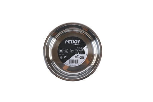 Petjoy M-pets Petjoy Catfamily Stainless Bowl M - Black & White 850ml