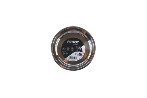 Petjoy M-pets Petjoy Catfamily Stainless Bowl S - Black & White 490ml