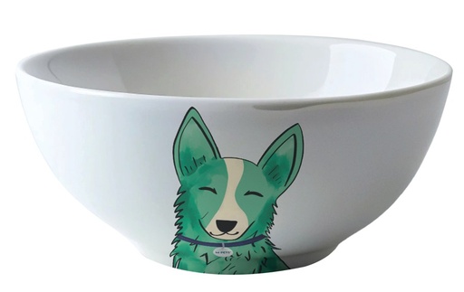 Petjoy M-pets Petjoy Furry Feast Luna Ceramic Bowl - Color 550ml