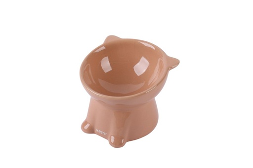 Petjoy M-pets Petjoy Maomiao Ceramic Bowl - Brown 200ml