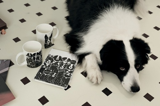 Petjoy M-pets Petjoy Mug Luna - Black & White 350ml