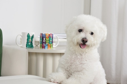 Petjoy M-pets Petjoy Mug Luna - Green 350ml