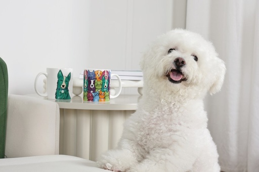 Petjoy M-pets Petjoy Mug Luna - Green 350ml