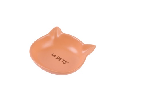 Petjoy M-pets Petjoy Purring Bowl - Orange 300ml