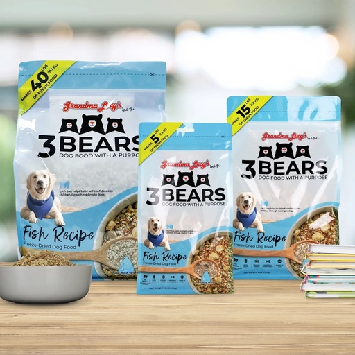 Grandma Lucy's Dog 3 Bears Fish 3lb