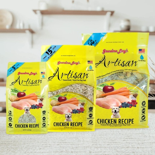 Grandma Lucy's Dog Artisan Chicken Recipe 3lb