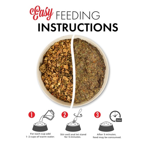 Grandma Lucy's Dog Macanna Beef Recipe 1lb