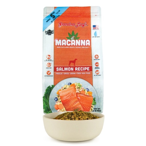 Grandma Lucy's Dog Macanna Salmon Recipe 1lb