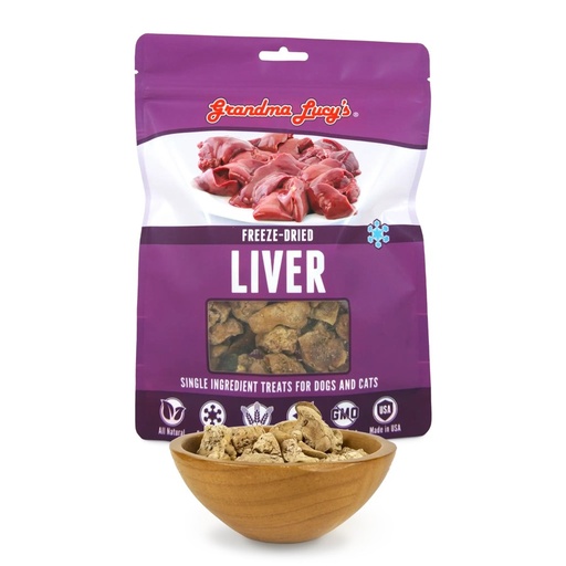 Grandma Lucy's Dog Singles Liver Treats 2.5oz