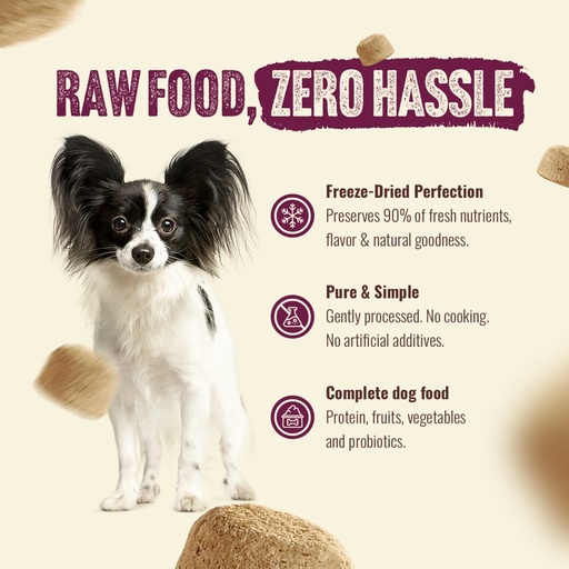 Natural Farm Dog Freeze-dried Red Meat Morsels 8oz