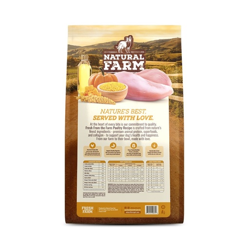 Natural Farm Dog Fresh From The Farm Poultry 70/30 22.5lb