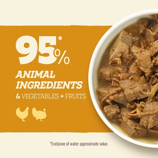Natural Farm Dog Poultry Chicken & Turkey Wet 8oz