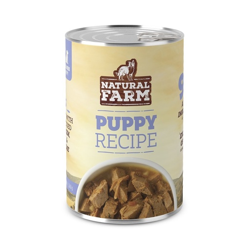 Natural Farm Dog Puppy Wet 8oz
