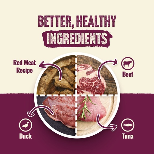 Natural Farm Dog Red Meat Beef & Veggie Stew Wet 8oz