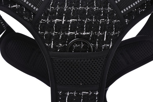 M-pets Haute Couture Dog Harness Black Charm Xl