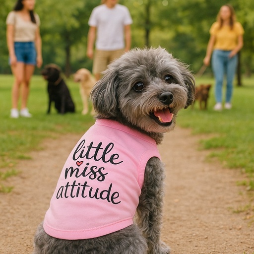 Little Miss Attitude - Pink / S