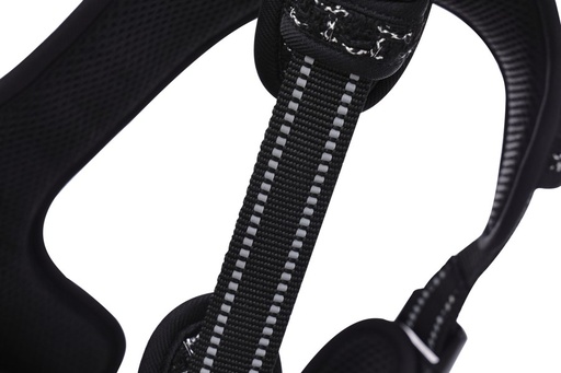 M-pets Haute Couture Dog Harness Black Charm Xl