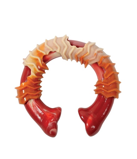 M-pets Carnivore Dog Toy Ring Bone - Bacon Scent 14 X 13.7 X 4.1cm