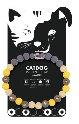 M-pets Catdog Luminous Pretty Collar Xl