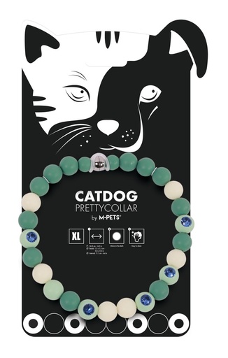 M-pets Catdog Luminous Pretty Collar Xl