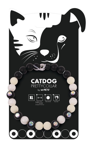 M-pets Catdog Luminous Pretty Collar Xl
