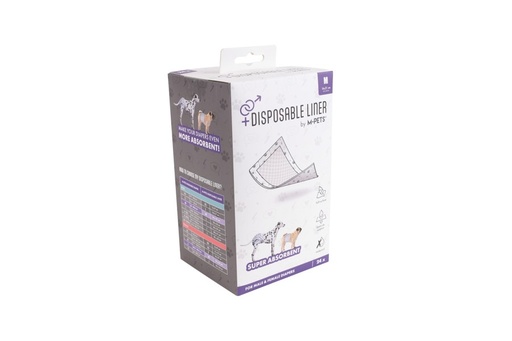 M-pets Disposable Liner M - 24 Pcs