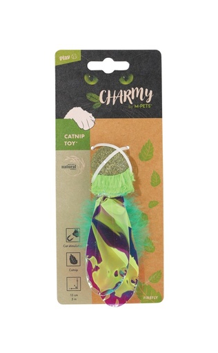 M-pets Charmy Catnip Toy Green