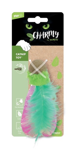 M-pets Charmy Catnip Toy Green