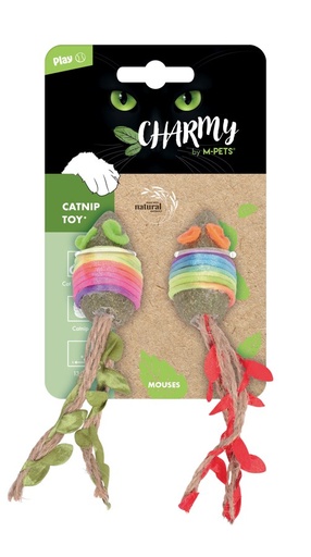 M-pets Charmy Catnip Toy Mouses