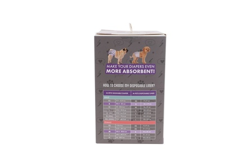 M-pets Disposable Liner S - 24 Pcs