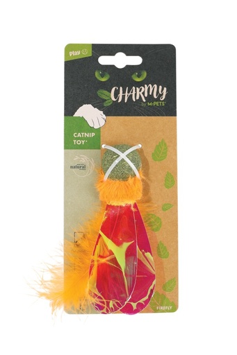 M-pets Charmy Catnip Toy Orange