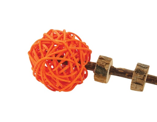 M-pets Charmy Matatabi Toy Amulet Orange