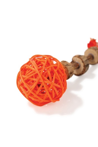 M-pets Charmy Matatabi Toy Amulet Orange