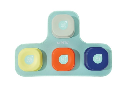M-pets Chatty Recordable Dog Communication Button - 4 Pcs