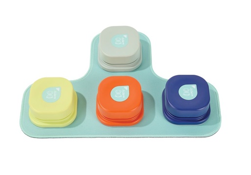 M-pets Chatty Recordable Dog Communication Button - 4 Pcs