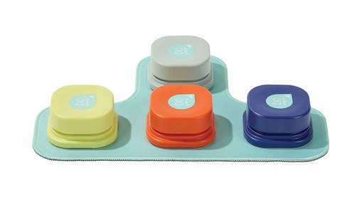 M-pets Chatty Recordable Dog Communication Button - 4 Pcs