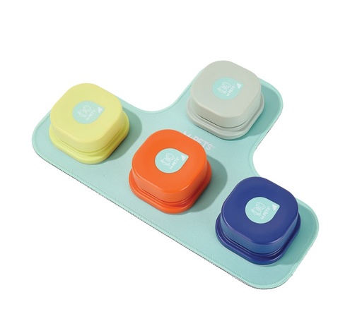 M-pets Chatty Recordable Dog Communication Button - 4 Pcs