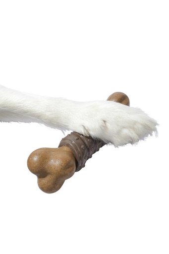 M-pets Chewood Dog Toy Large Bone With Rubber L