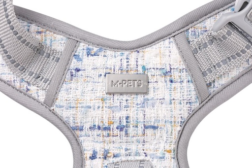 M-pets Haute Couture Dog Harness Blue Charm L