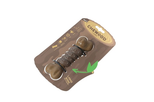 M-pets Chewood Dog Toy Large Bone With Rubber L