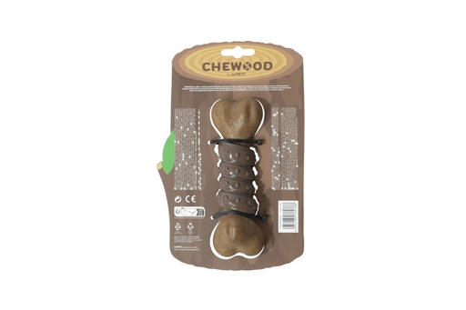 M-pets Chewood Dog Toy Large Bone With Rubber L