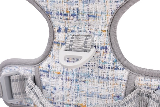 M-pets Haute Couture Dog Harness Blue Charm L