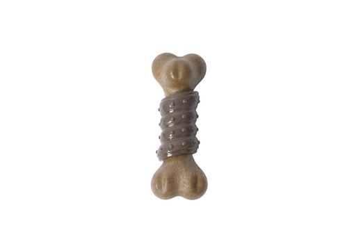 M-pets Chewood Dog Toy Small Bone With Rubber S