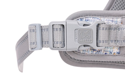 M-pets Haute Couture Dog Harness Blue Charm L