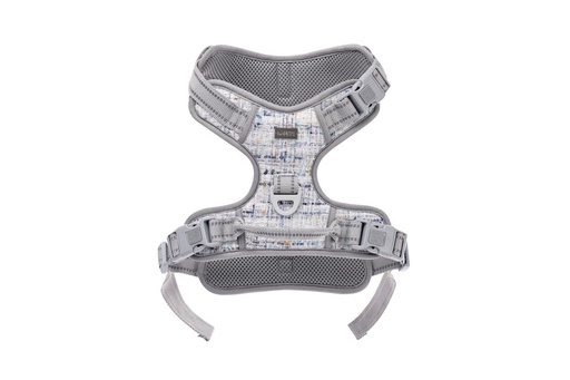 M-pets Haute Couture Dog Harness Blue Charm L
