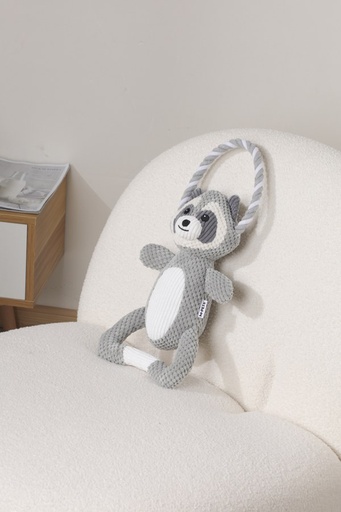 M-pets Chewtopia Eco Dog Toy - Raccoon