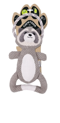 M-pets Chewtopia Eco Dog Toy - Raccoon
