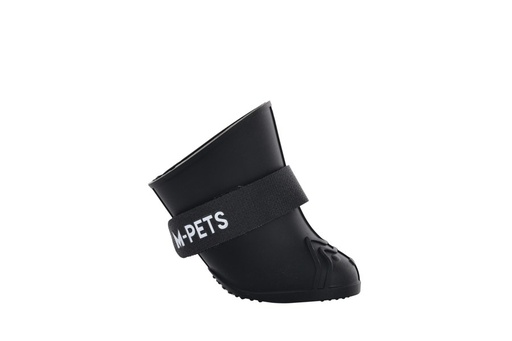M-pets Rainy Day Dog Shoes L Black